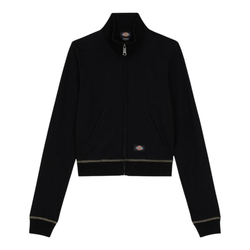 Cardigan Donna Dickies - Funnel Neckl Fz Cardigan W - Nero