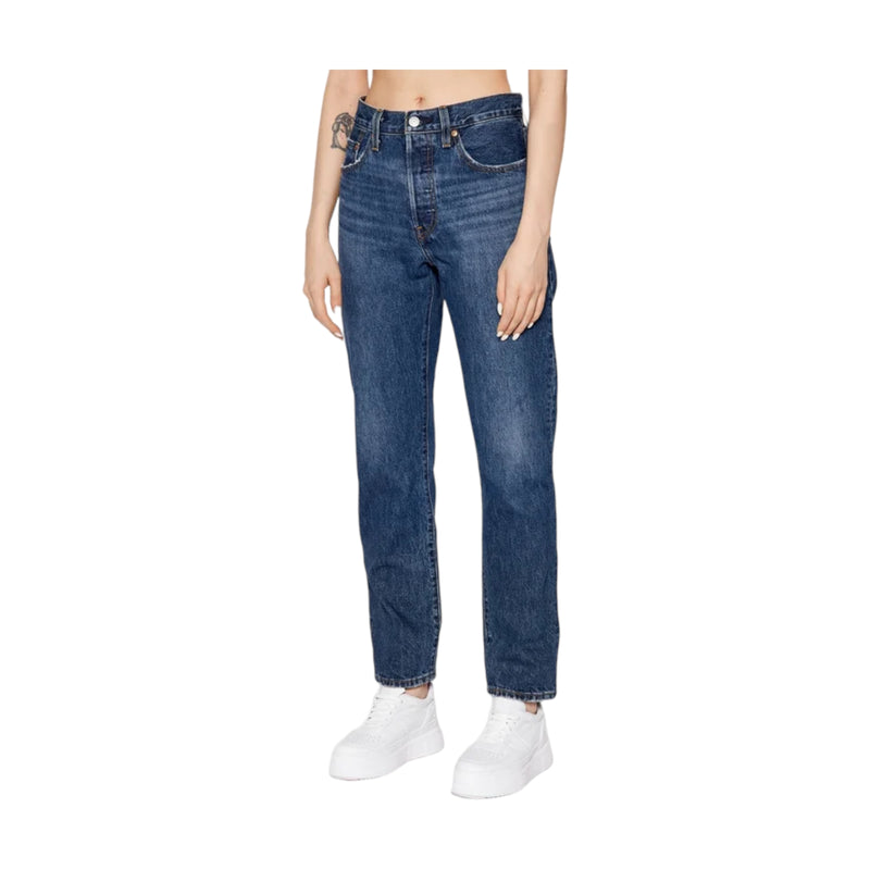 Jeans Donna Levi's - 501® Crop - Blu