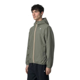 Giubbini Uomo K-Way - Jack Eco Stretch Dot - Verde militare