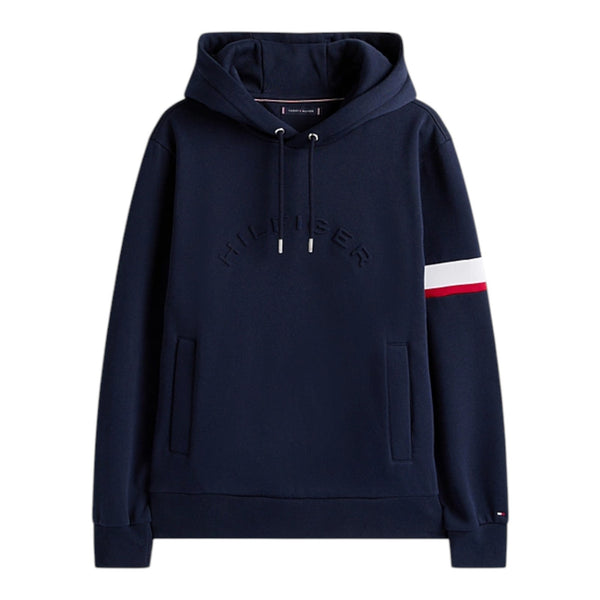 Felpe con cappuccio Uomo Tommy Hilfiger - Rwb Insert Hoodie - Blu