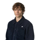 Giubbotti Uomo K-Way - Cameron Sherpa Polar - Blu