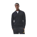 Maglioni Uomo Barbour International - Cotton Half Zip Knit - Nero