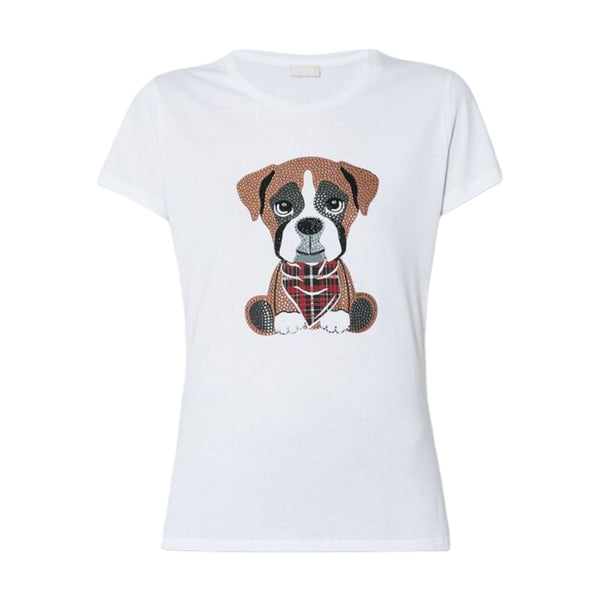 T-shirt Donna Liu Jo - T-Shirt Moda M/C - Bianco