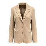 Giacche Donna Alpha Studio - Giacca M/L Felpa - Beige
