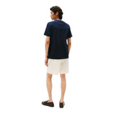 T-shirt Uomo Tommy Hilfiger - Outline Flag Script Tee - Blu