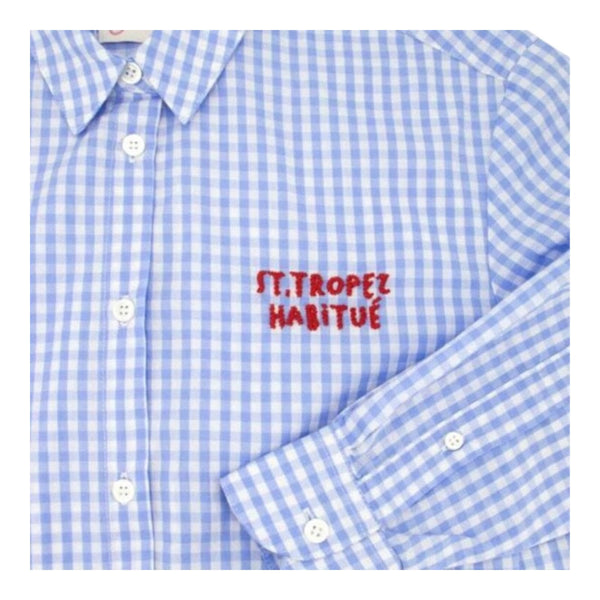 Bluse e camicie Donna Mc2 Saint Barth - Brigitte	Shirt Popeline - Azzurro