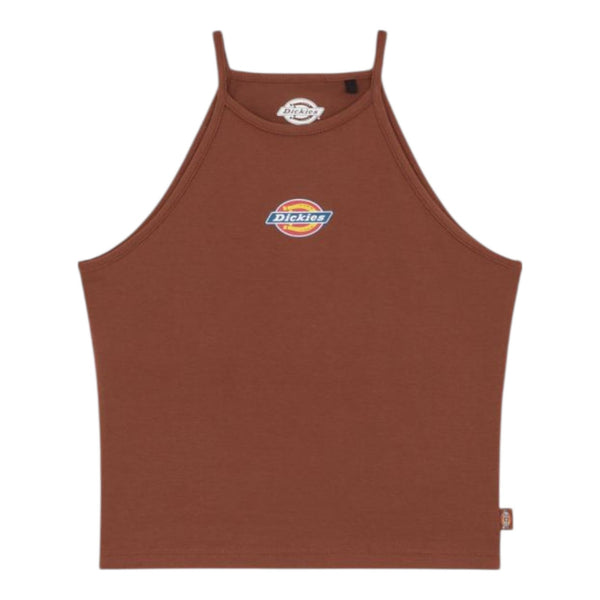 Canotte e top Donna Dickies - Chain Lake Vest V - Marrone