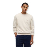 Felpe senza cappuccio Uomo Tommy Hilfiger - Essential Terry Crewneck - Panna