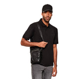 Borse a spalla Uomo Blauer - Crossbody Bag Crosby02 - Nero