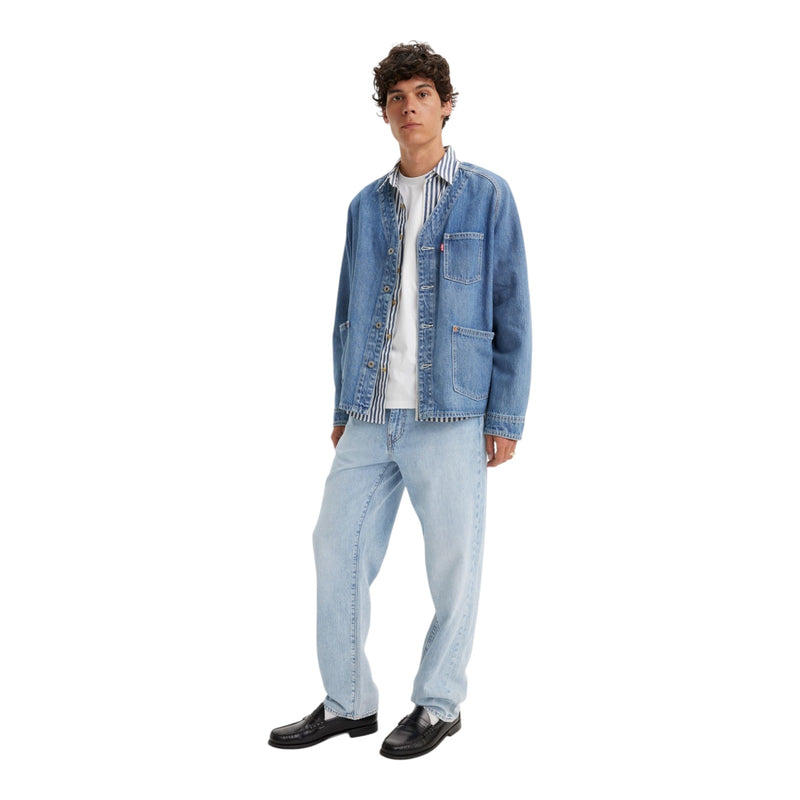 Jeans Uomo Levi's - 568 Stay Loose Baby Blue Essentials - Denim
