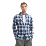 Camicie casual Uomo Barbour International - Hillroad Tailored Shirt - Blu