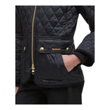 Giubbini Donna Barbour - Fitted Beadnell Quilt - Nero
