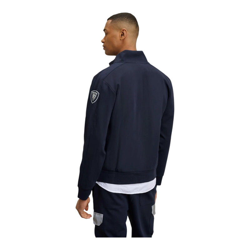 Felpe senza cappuccio Uomo Blauer - Walton Felpa Aperta - Blu