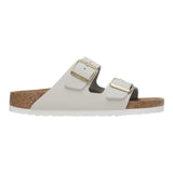 Sandali Donna Birkenstock - Arizona antique white, Nubuck Leather - Bianco