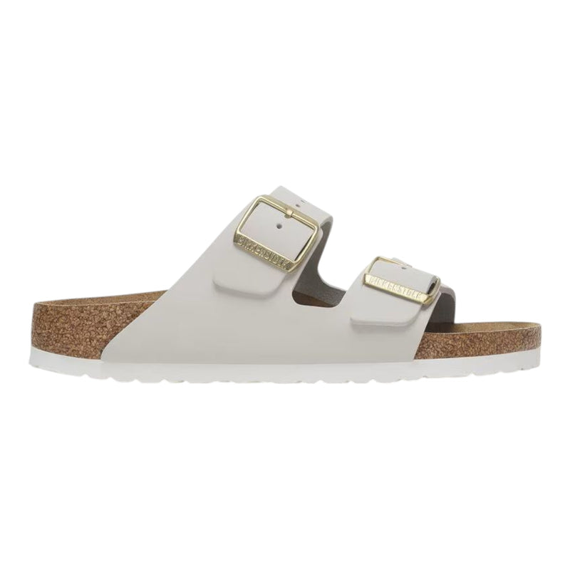 Sandali Donna Birkenstock - Arizona antique white, Nubuck Leather - Bianco