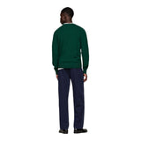 Maglie a manica lunga Uomo Tommy Hilfiger - Lambswool Crew Neck - Verde