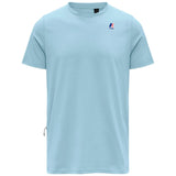 T-shirt Uomo K-Way - Leonide - Celeste
