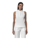 Polo Donna K-Way - Adour Pique - Bianco