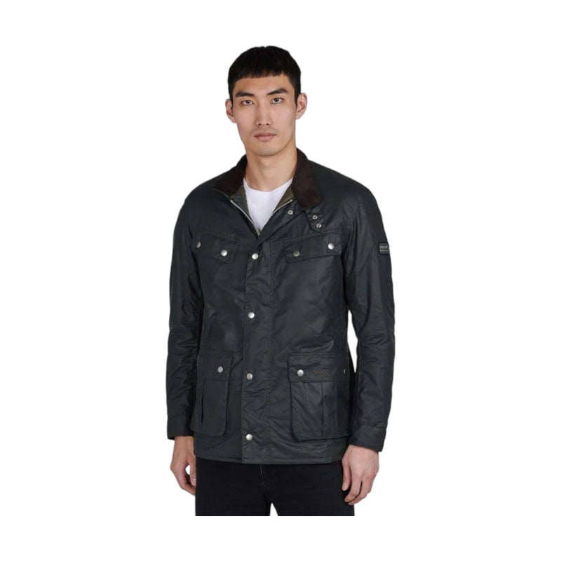 Giubbotti Uomo Barbour International - Duke Wax Jacket - Verde