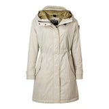 Giubbotti Donna Blauer - Payne Impermeabile / Trench Lunghi Nastrati - Panna