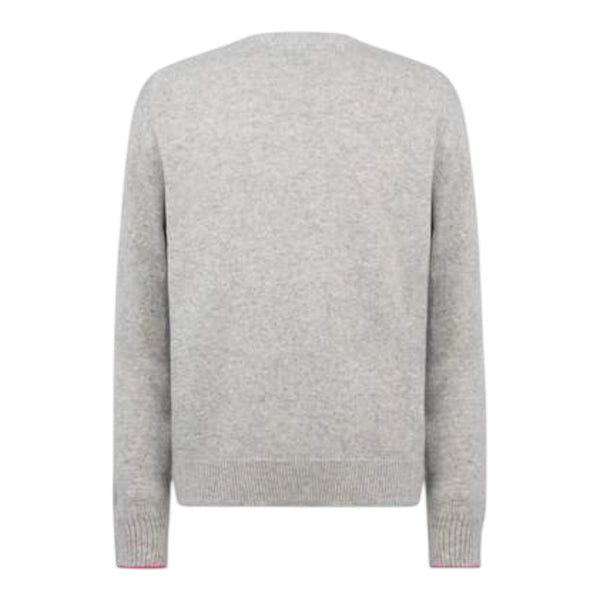 Maglioni Donna Mc2 Saint Barth - New Queen New Crewneck Sweater - Grigio