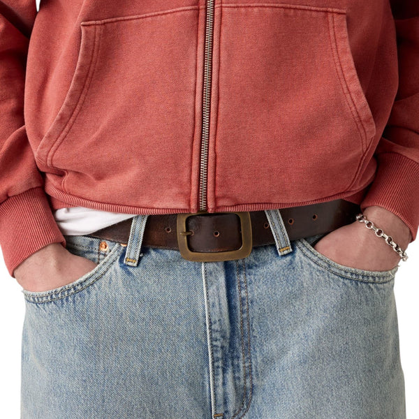 Cinture Uomo Levi's - Jordan Belt Caviar - Nero