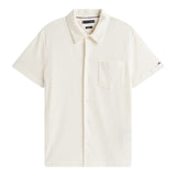 Polo Uomo Tommy Hilfiger - Open Knit Full Placket Reg Polo - Beige