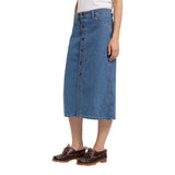 Gonne casual Donna Dickies - Midi Denim Skirt W Classic Blue - Denim