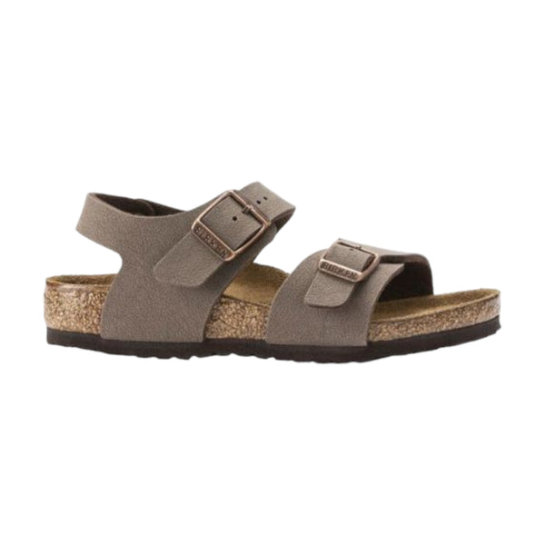 Sandali Bambino Birkenstock - New York Kids mocha, Birkibuc - Marrone