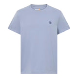 T-shirt Uomo Timberland - DUNSTAN RIVER Short Sleeve Tee WHITE - Azzurro