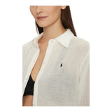 Camicie Donna Polo Ralph Lauren - Boyfriend Shirt - Bianco