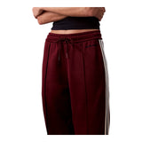 Pantaloni Donna Calvin Klein - Hgh Shn Frnch Trry T - Bordeaux