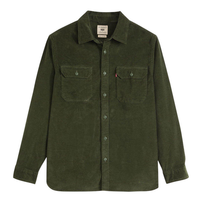 Camicie casual Uomo Levi's - Camicia Jackson Worker - Verde