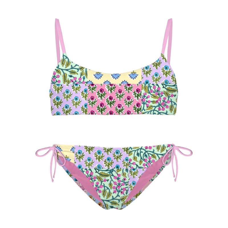 Costumi a due pezzi Ragazza Mc2 Saint Barth - Jaiden Printed Bralette Bikini - Multicolore