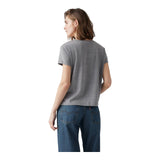 T-shirt Donna Levi's - Boxy Vineck Tee Triblend Header - Grigio