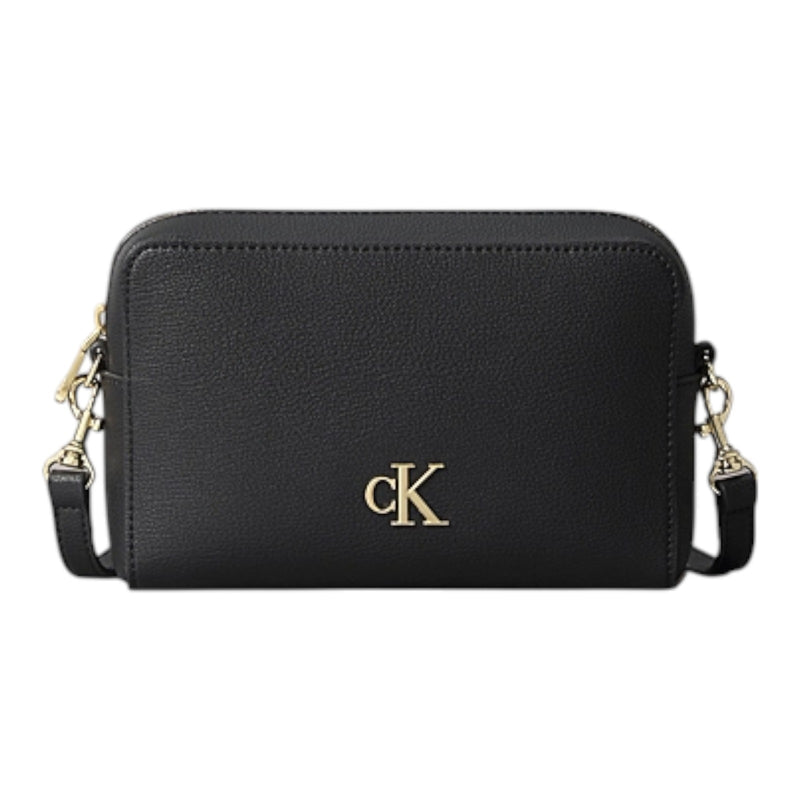 Borse a tracolla Donna Calvin Klein - Minimal Monogram Ew - Nero