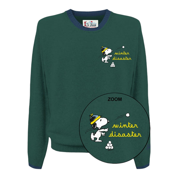 Maglioni Ragazzo Mc2 Saint Barth - Douglas Light	Crewneck Sweater Light Weight - Verde