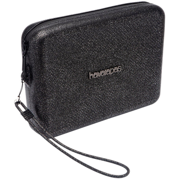 Pochette e Clutch Donna Havaianas - Hav. Beach Necessaire Glitter - Nero