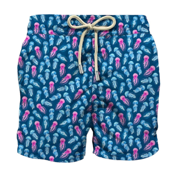 Pantaloncini e calzoncini Uomo Mc2 Saint Barth - Light And Stretch Swimshort	Comfort Light - Azzurro