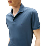 Polo Uomo Tommy Hilfiger - Liquid Cotton Reg Seasonal Polo - Petrolio
