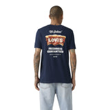 T-shirt Uomo Levi's - Graphic Crewneck Tee - Blu