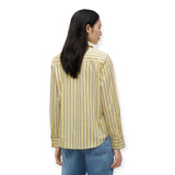 Camicie Donna Tommy Hilfiger - Summer Poplin Regular Shirt - Giallo