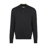 Maglioni Uomo Barbour International - Cotton Half Zip Knit - Nero