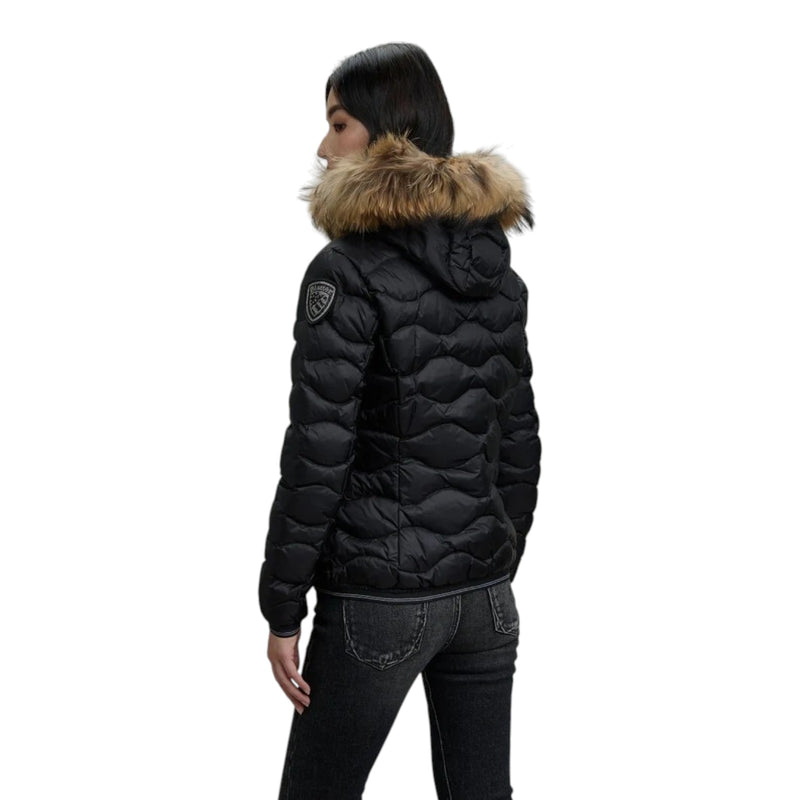 Piumini Donna Blauer - Aldie - Nero