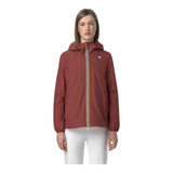 Giubbini Donna K-Way - Marguerite Stretch Poly Jersey - Rosso