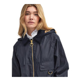 Giubbotti Donna Barbour - Highclere Wax Jacket - Blu