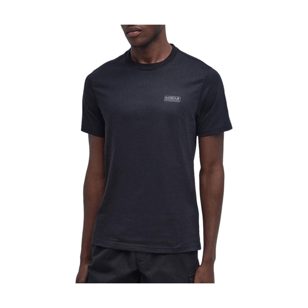 T-shirt Uomo Barbour International - Barbour International Small Logo Tee - Nero