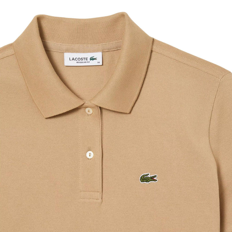 Polo Donna Lacoste - Maglietta M/C - Beige