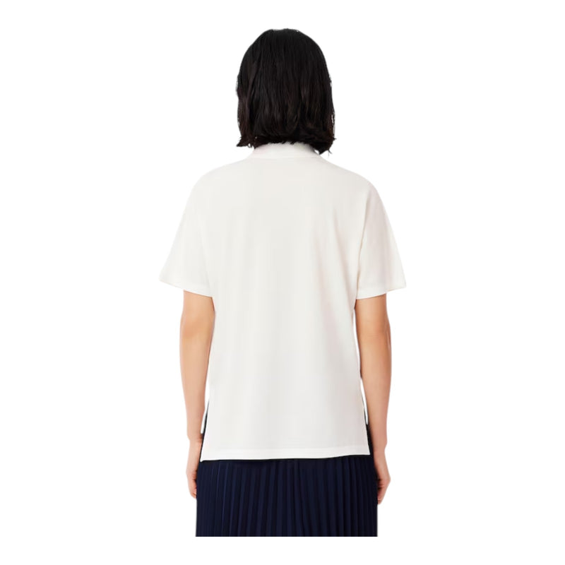 Polo Donna Lacoste - Maglietta M/C - Bianco