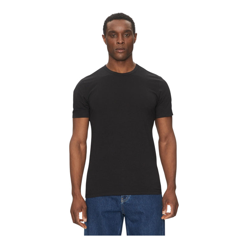 Canottiere e magliette Uomo Calvin Klein - S/S Crew Neck 3Pk - Nero